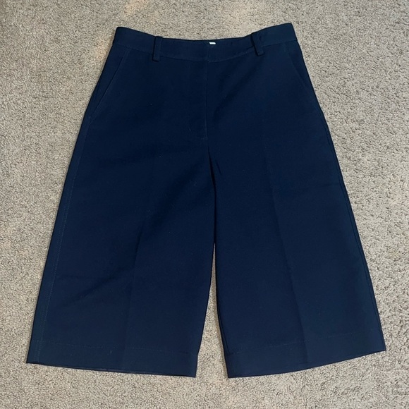 3.1 Phillip Lim Wool Culottes Navy Blue 8 - Picture 4 of 11